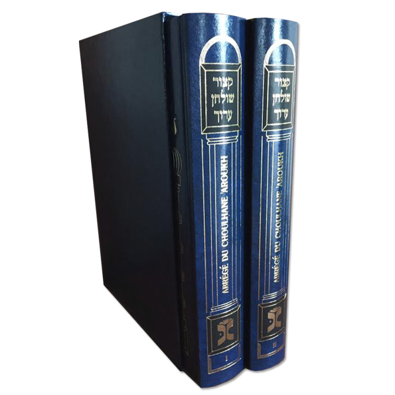 Abbreviated from Choul’hane Aroukh, 2 -vol box.