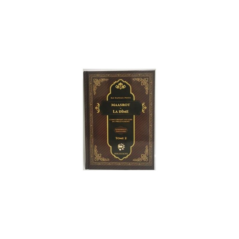 Maasrot The Tithe