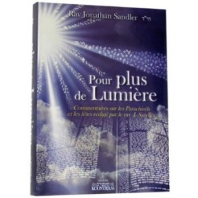 Rav Jonathan Sandler Zal - For more light
