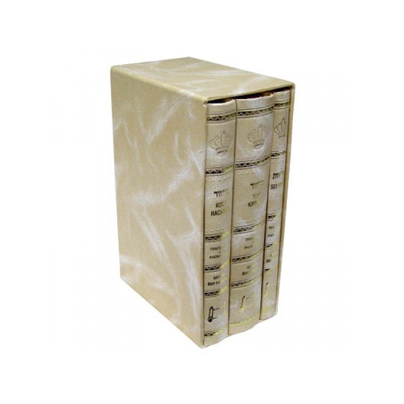 Roch Hachana / Yom Kippour / Séli'Hot (White) box