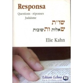 Responsa - Rav Elie Kahn