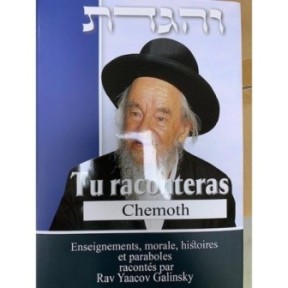 Tu raconteras Chémot -Enseignements, morales, histoires et paraboles - Rav Yaacov Galinsky