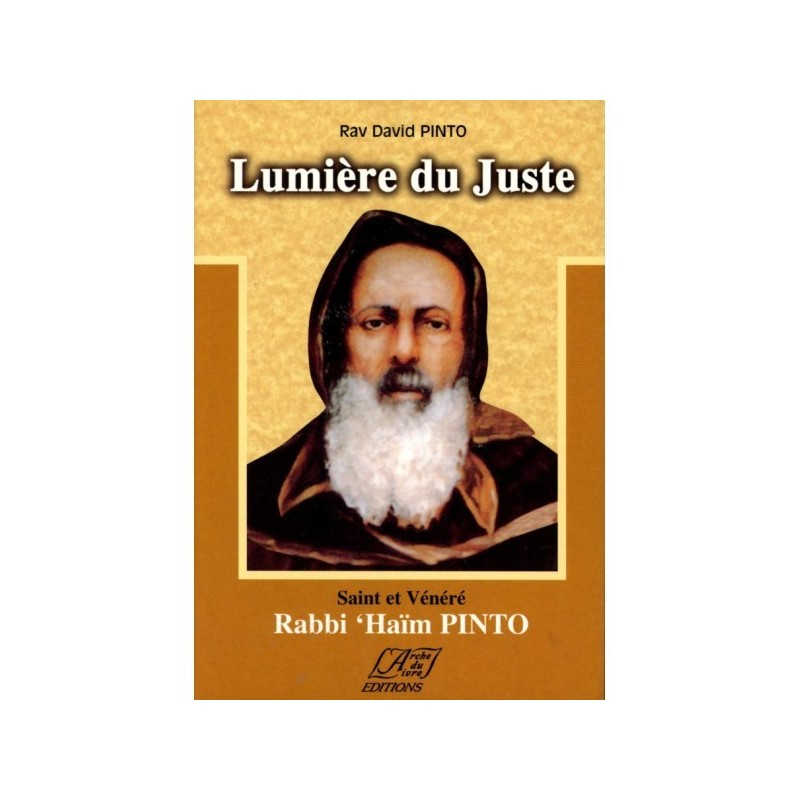Lumière du juste - Rav David Pinto