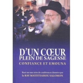 D'un coeur plein de sagesse - Rav Mattitiahou Salomon