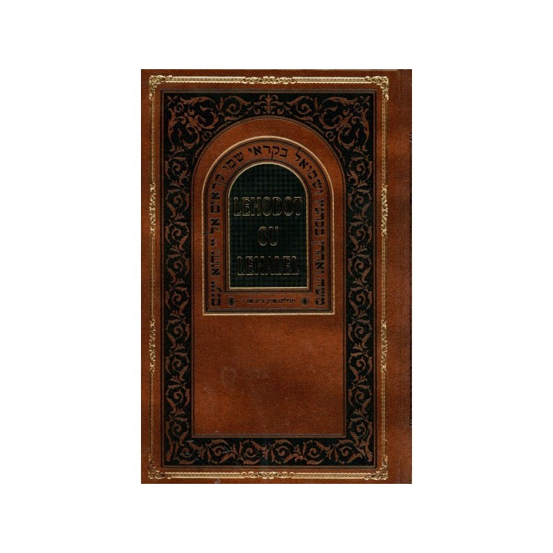 Lehodot ou Lehalel - Rabbi Ouri Levy