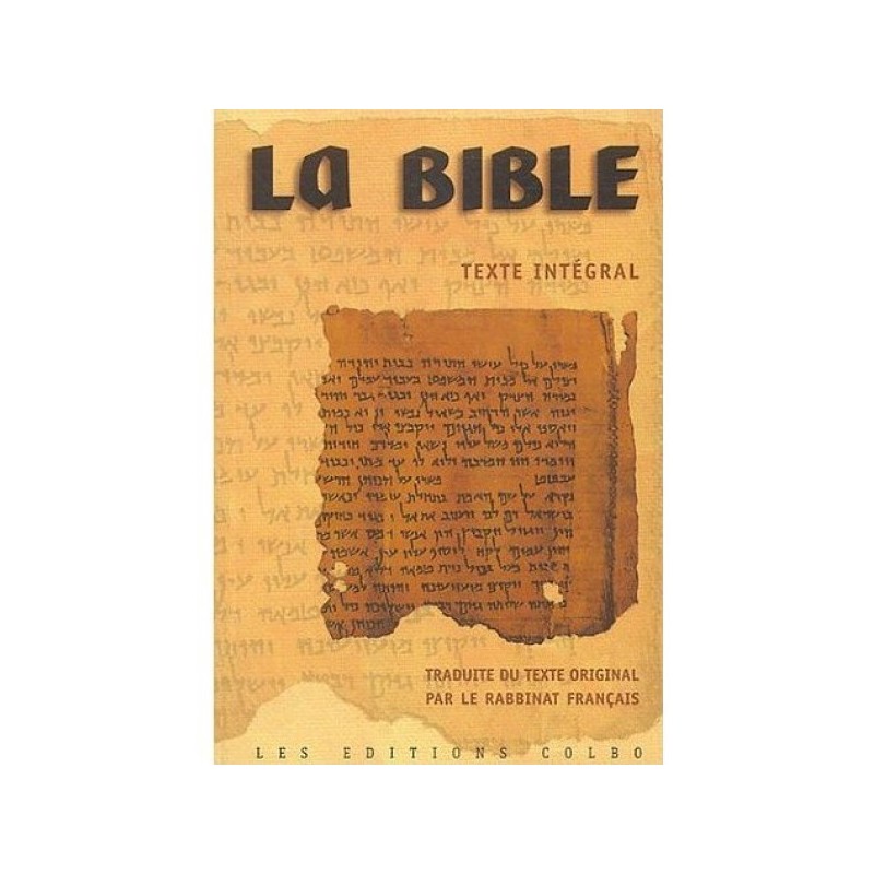 La Bible - Zadoc Kahn