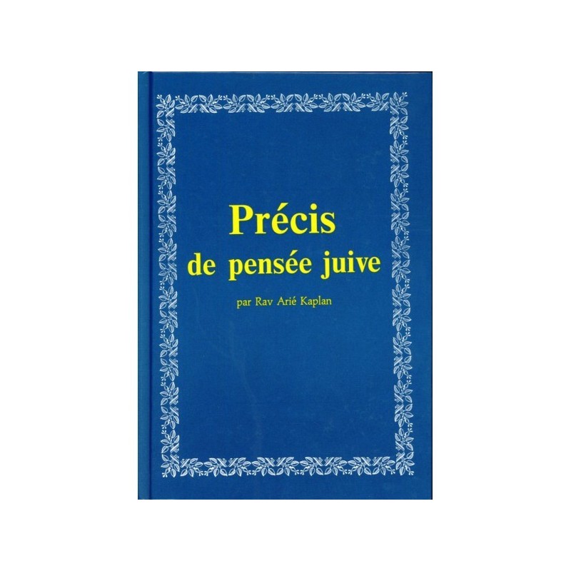 Precise of Jewish thought - Aryeh Kaplan