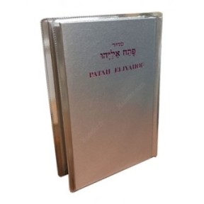 Patah Eliyahu כיס יוקרה מכסף מטאלי