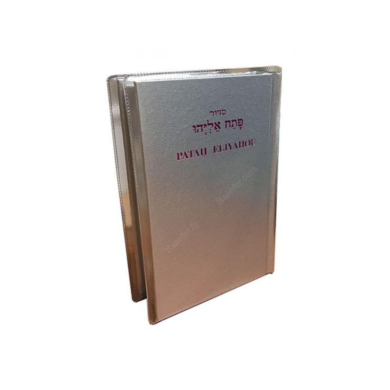 Patah Eliyahu כיס יוקרה מכסף מטאלי